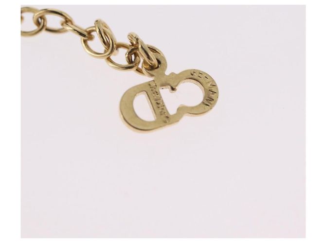 Christian Dior Halskette Metall Goldfarben Auth 206832 - Ansicht 15
