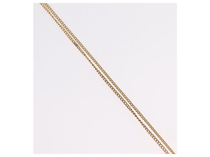 Christian Dior Halskette Metall Goldfarben Auth 206832 - Ansicht 5