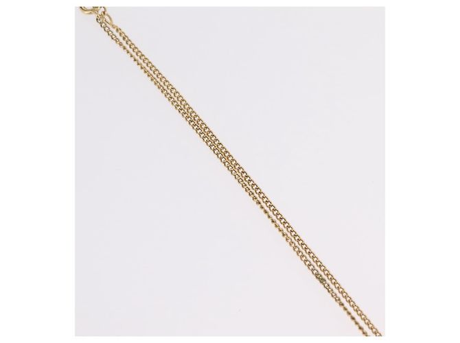 Christian Dior Halskette Metall Goldfarben Auth 206832 - Ansicht 6