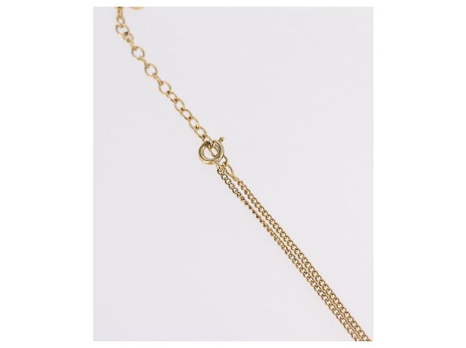Christian Dior Halskette Metall Goldfarben Auth 206832 - Ansicht 7