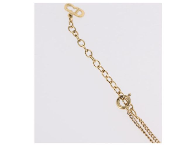 Christian Dior Halskette Metall Goldfarben Auth 206832 - Ansicht 8