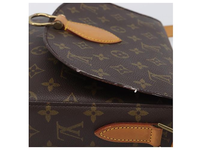 LOUIS VUITTON Monogram Saint Cloud GM Shoulder Bag M51242 LV Auth 205372V Monogramme - vue 14