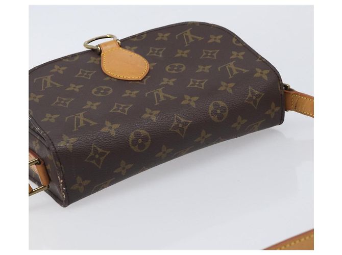 LOUIS VUITTON Monogram Saint Cloud GM Shoulder Bag M51242 LV Auth 205372V Monogramme - vue 15