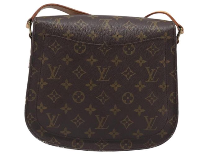 LOUIS VUITTON Monogram Saint Cloud GM Shoulder Bag M51242 LV Auth 205372V Monogramme - vue 2