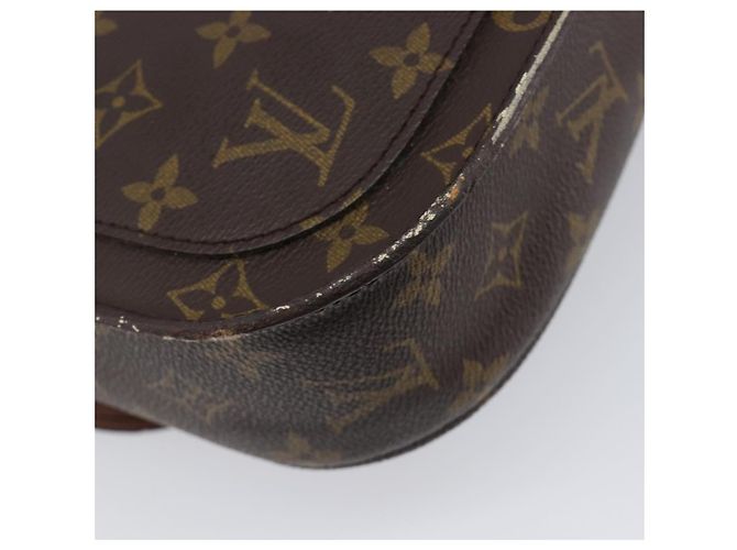 LOUIS VUITTON Monogram Saint Cloud GM Shoulder Bag M51242 LV Auth 205372V Monogramme - vue 22
