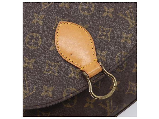 LOUIS VUITTON Monogram Saint Cloud GM Shoulder Bag M51242 LV Auth 205372V Monogramme - vue 24