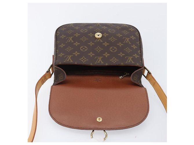 LOUIS VUITTON Monogram Saint Cloud GM Shoulder Bag M51242 LV Auth 205372V Monogramme - vue 25