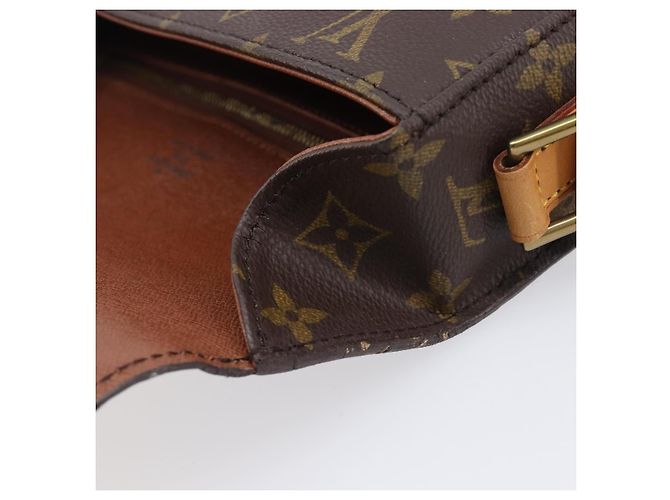 LOUIS VUITTON Monogram Saint Cloud GM Shoulder Bag M51242 LV Auth 205372V Monogramme - vue 26