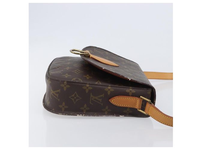 LOUIS VUITTON Monogram Saint Cloud GM Shoulder Bag M51242 LV Auth 205372V Monogramme - vue 3