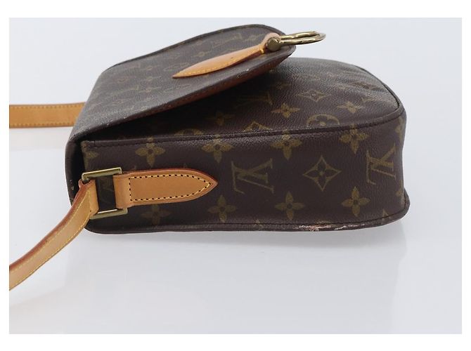 LOUIS VUITTON Monogram Saint Cloud GM Shoulder Bag M51242 LV Auth 205372V Monogramme - vue 4
