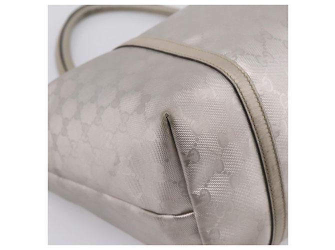 GUCCI GG Implementation Tote Bag PVC Champagne Gold 197953 Auth 206922 Golden - Ansicht 15