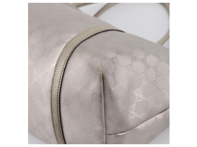 GUCCI GG Implementation Tote Bag PVC Champagne Gold 197953 Auth 206922 Golden - Ansicht 16