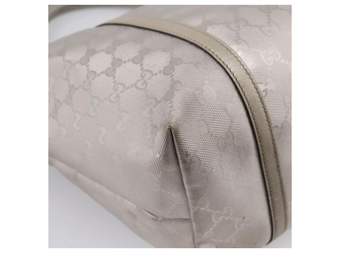 GUCCI GG Implementation Tote Bag PVC Champagne Gold 197953 Auth 206922 Golden - Ansicht 17