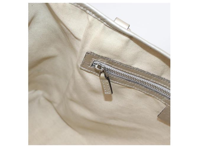 GUCCI GG Implementation Tote Bag PVC Champagne Gold 197953 Auth 206922 Golden - Ansicht 22