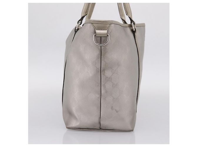 GUCCI GG Implementation Tote Bag PVC Champagne Gold 197953 Auth 206922 Golden - Ansicht 3