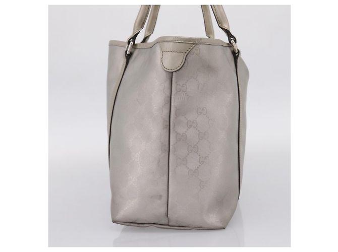 GUCCI GG Implementation Tote Bag PVC Champagne Gold 197953 Auth 206922 Golden - Ansicht 4