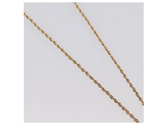 Set di ricambio Collana e Orecchini Christian Dior metallo Tono Oro Auth SW2797V - vista 9