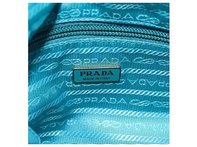 PRADA Handtasche 2way Grün Gold Auth 202518A Golden - Ansicht 24