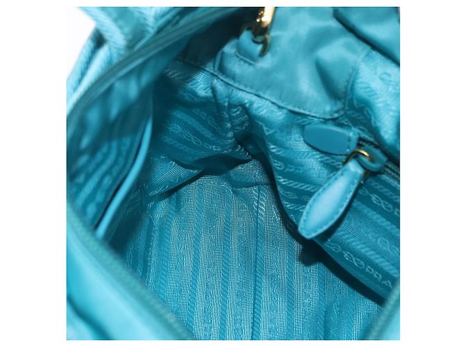 PRADA Handtasche 2way Grün Gold Auth 202518A Golden - Ansicht 26