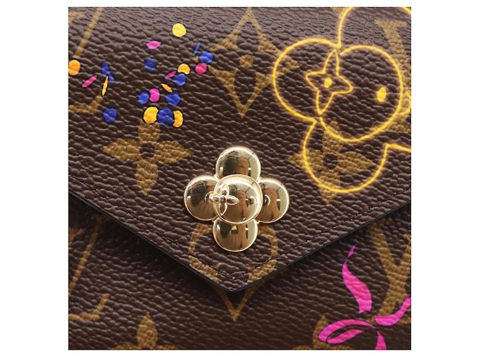 LOUIS VUITTON Monogram Vivienne Portefeuille Victorine M15337 LV Auth 206631SAM Monogramma - vista 17