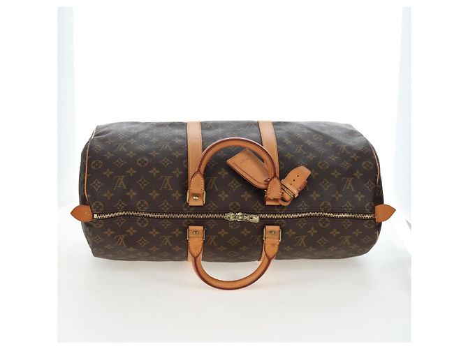 LOUIS VUITTON Monogram Keepall 50 Boston Bag M41426 LV Auth 206808V Monograma - vista 14