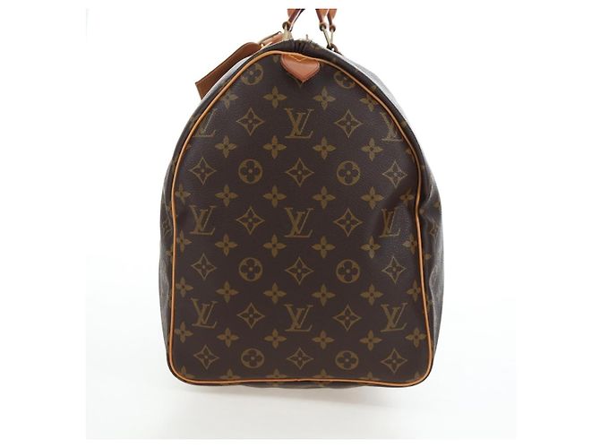 LOUIS VUITTON Monogram Keepall 50 Boston Bag M41426 LV Auth 206808V Monograma - vista 3