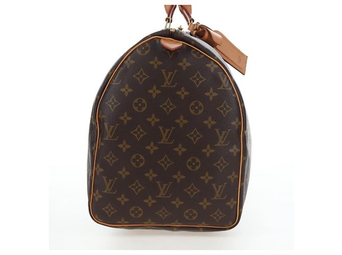 LOUIS VUITTON Monogram Keepall 50 Boston Bag M41426 LV Auth 206808V Monograma - vista 4