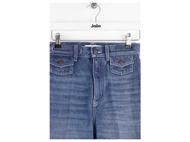 Jeans bootcut blu in cotone Chloé - vista 2