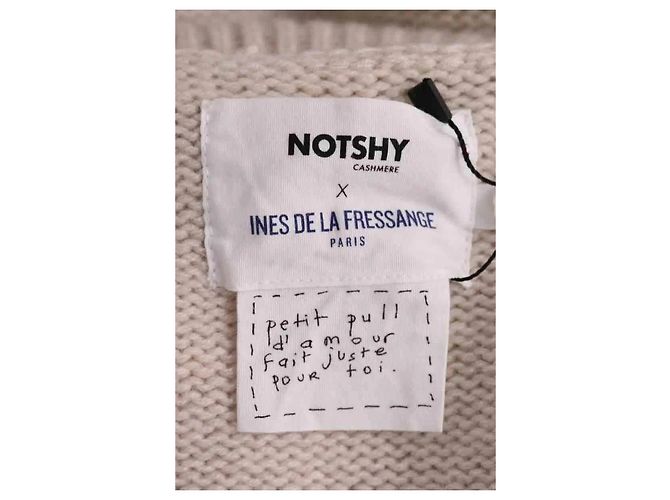 Autre Marque Notshy x Ines de la Fressange Kaschmirpullover beige - Ansicht 5