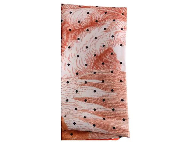Hermès Carré Plumets et Panaches beige - vista 3