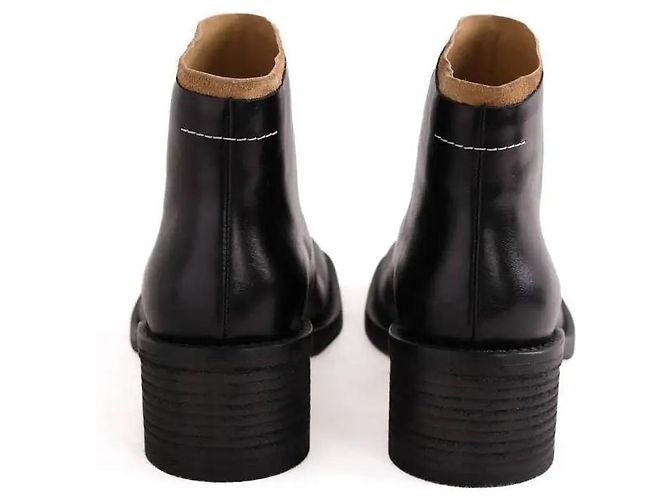 Maison Martin Margiela Stivali Ankle Boots noir Nero - vista 2