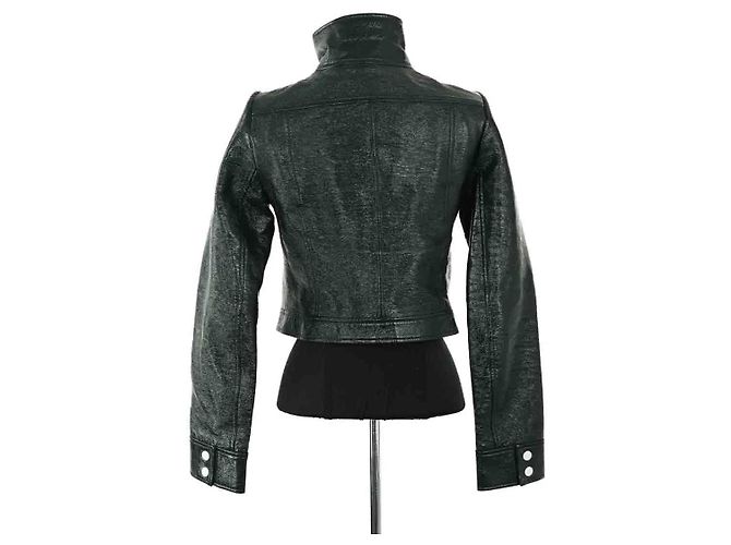 Courreges Giacca Giacca riedizione verde - vista 4