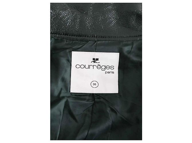 Courreges Giacca Giacca riedizione verde - vista 5