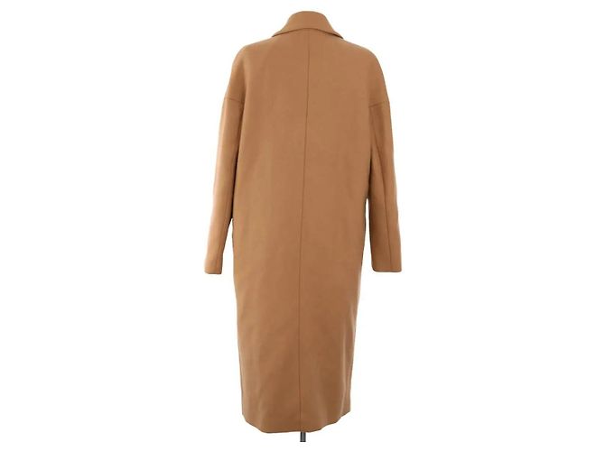 Abrigo de lana Tara Jarmon camel Camello - vista 4