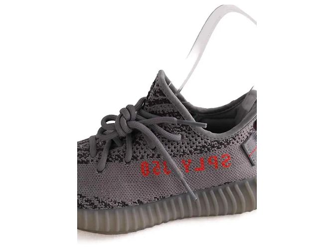 Baskets Yeezy anthracite Gris anthracite - vue 4