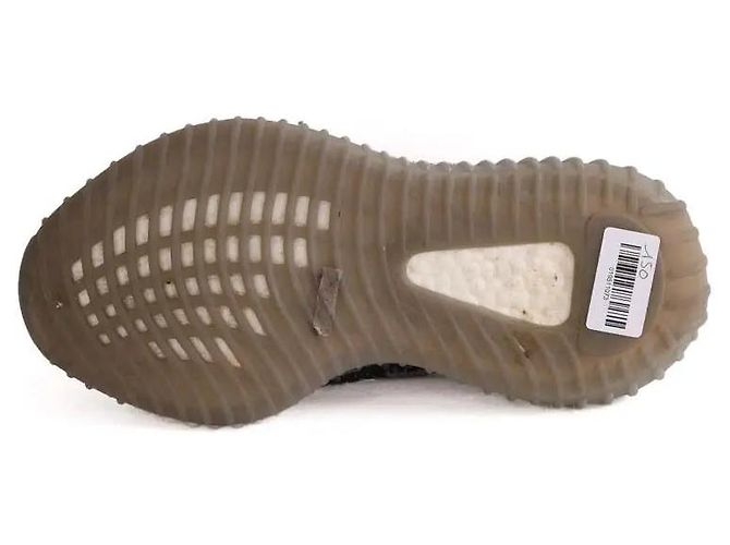 Baskets Yeezy anthracite Gris anthracite - vue 5