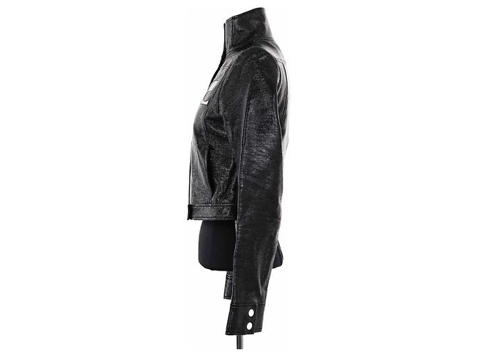 Courreges Reedition Jacke schwarz - Ansicht 3