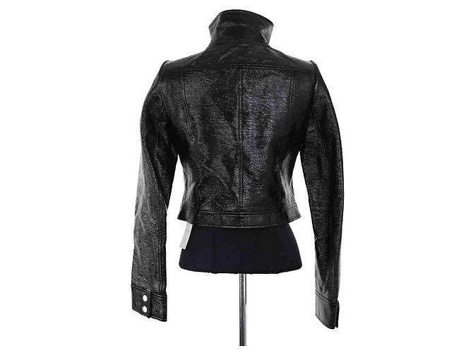 Courreges Reedition Jacke schwarz - Ansicht 4