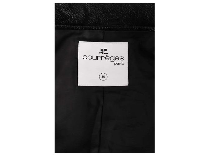 Courreges Reedition Jacke schwarz - Ansicht 5