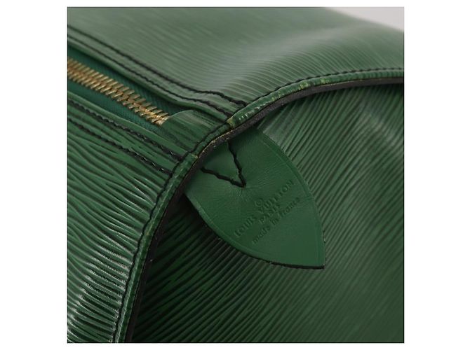 Louis Vuitton Keepall Epi Leather 55 Verde - vista 6
