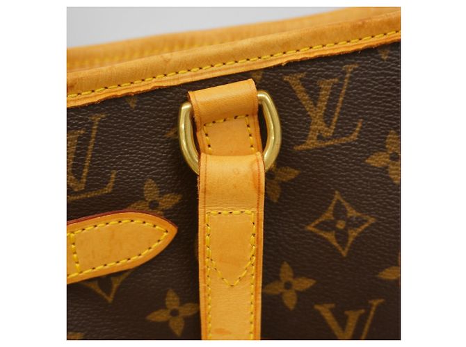 Sac cabas vertical Louis Vuitton Monogram Batignolles Marron - vue 10
