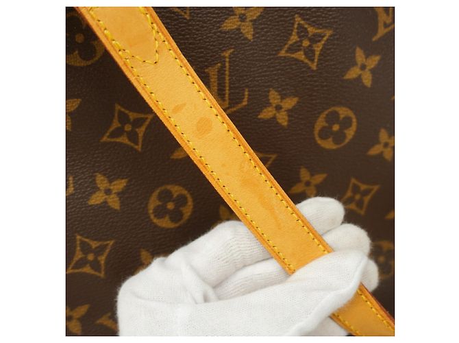 Sac cabas vertical Louis Vuitton Monogram Batignolles Marron - vue 11