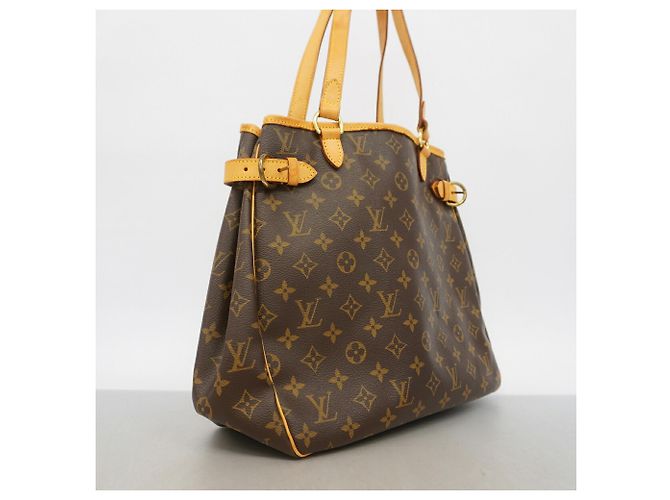 Sac cabas vertical Louis Vuitton Monogram Batignolles Marron - vue 2
