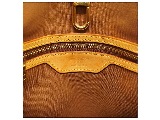Sac cabas vertical Louis Vuitton Monogram Batignolles Marron - vue 5