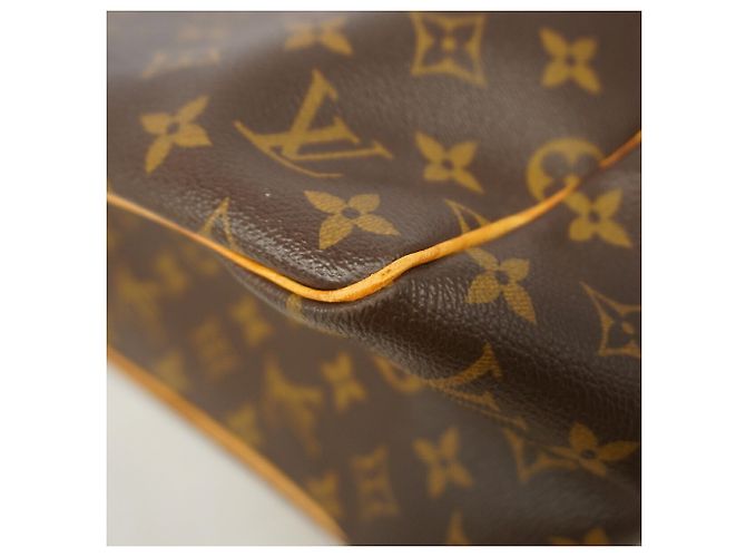 Sac cabas vertical Louis Vuitton Monogram Batignolles Marron - vue 8