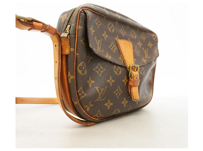 Borsa a tracolla Louis Vuitton Monogram Jeune Fille GM Marrone - vista 2