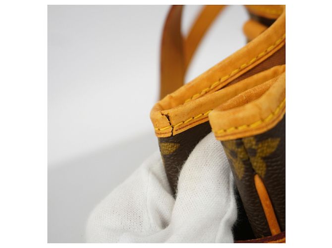 Saco Tote Horizontal Louis Vuitton Monogram Batignolles Marrom - vista 6