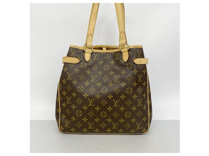 Bolso Tote Vertical Louis Vuitton Monogram Batignolles Castaño - vista 12