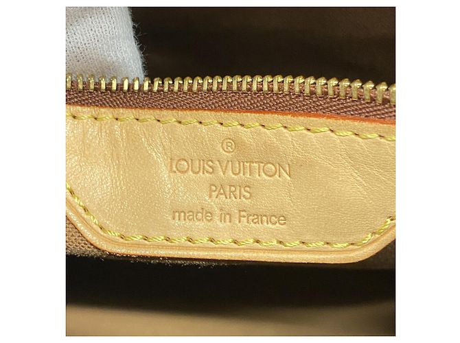 Bolso Tote Vertical Louis Vuitton Monogram Batignolles Castaño - vista 5