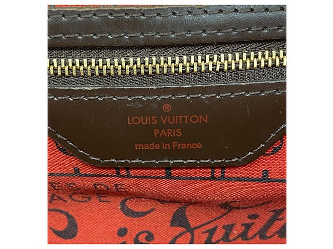 Louis Vuitton Damier Neverfull PM Tote Bag N51109 Ebene Damier ebene - Ansicht 5